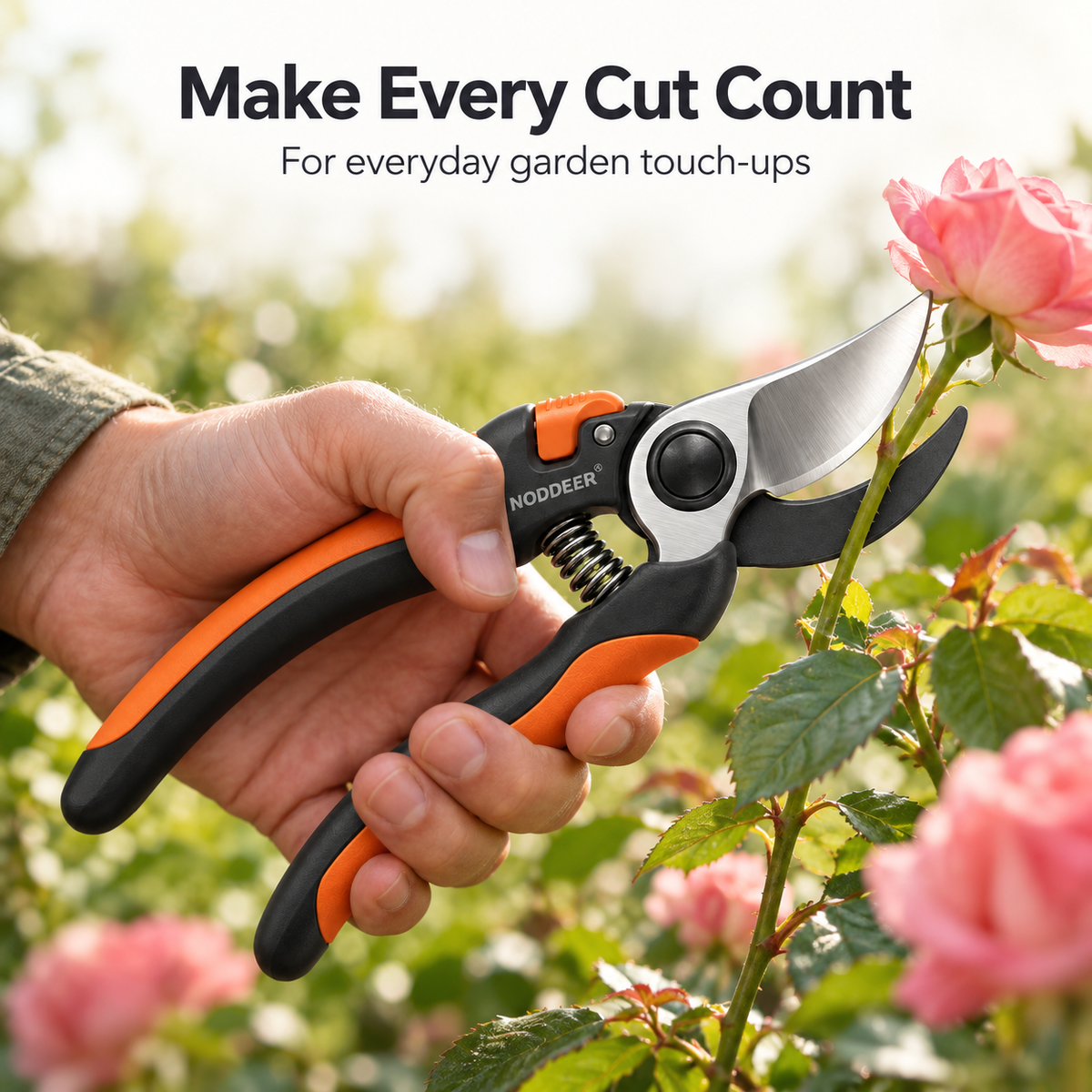 NODDEER® TrimMate Precision Garden Pruning Shears