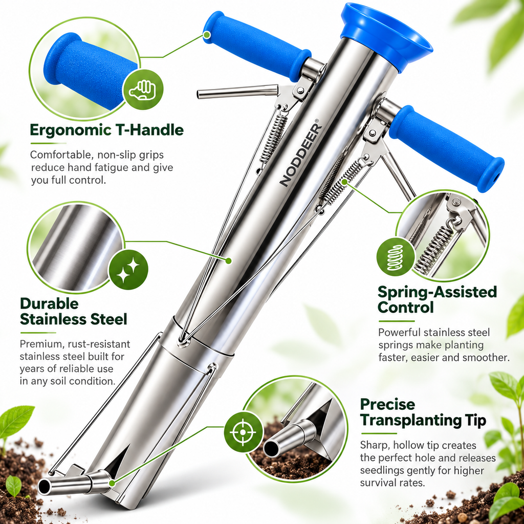 NODDEER® PlantPro Automatic Seedling Transplanter Tool