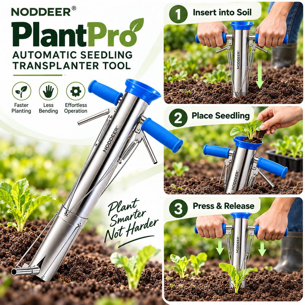 NODDEER® PlantPro Automatic Seedling Transplanter Tool