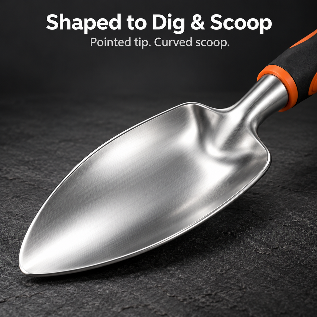 NODDEER® GardenGrip Multi-Purpose Planting & Digging Trowel