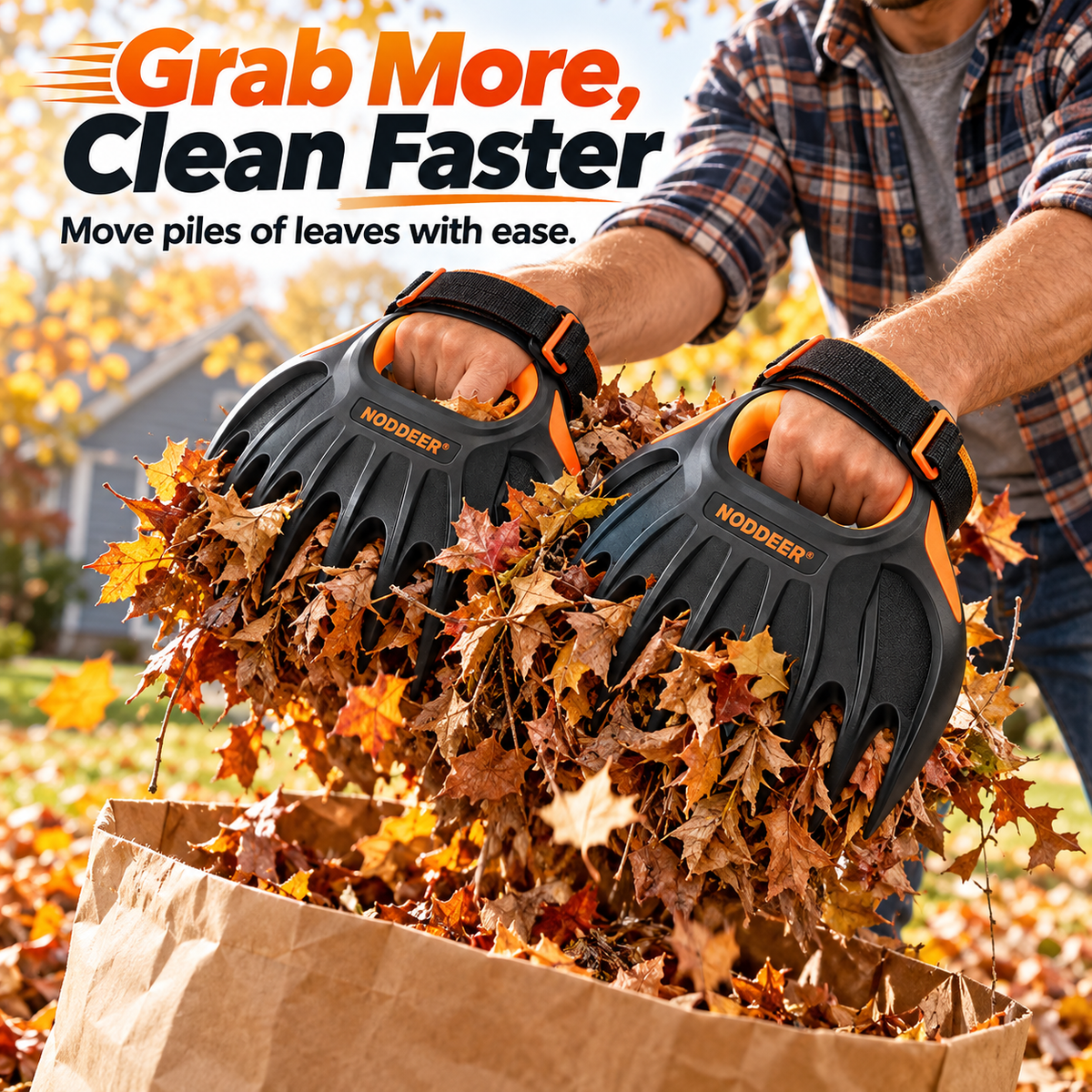 NODDEER® LeafGrab Garden Leaf & Yard Cleanup Claws