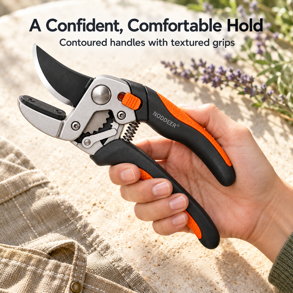 NODDEER® BranchMate Mini Ratchet Pruning Cutter