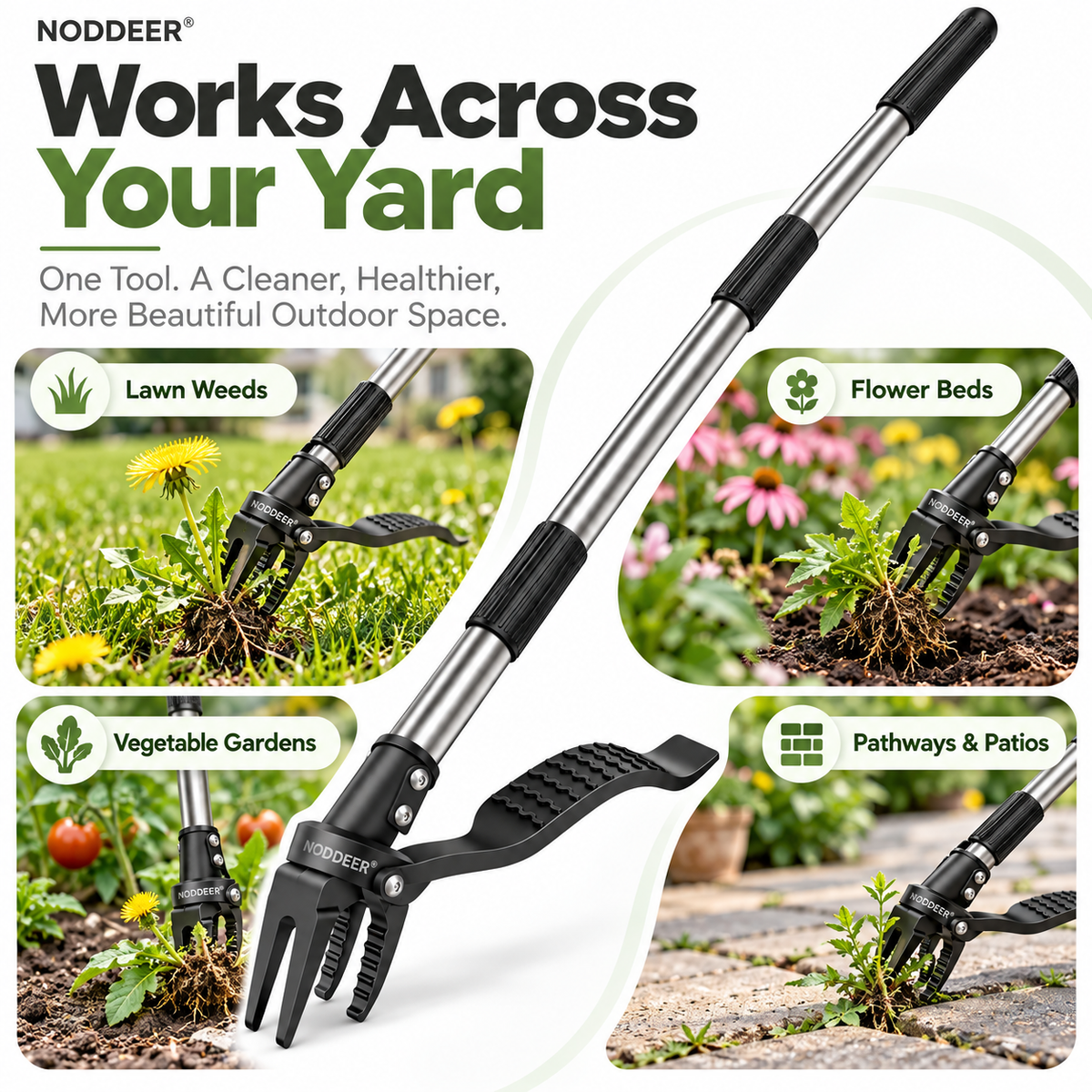 NODDEER® RootPull Easy Weed Remover Tool