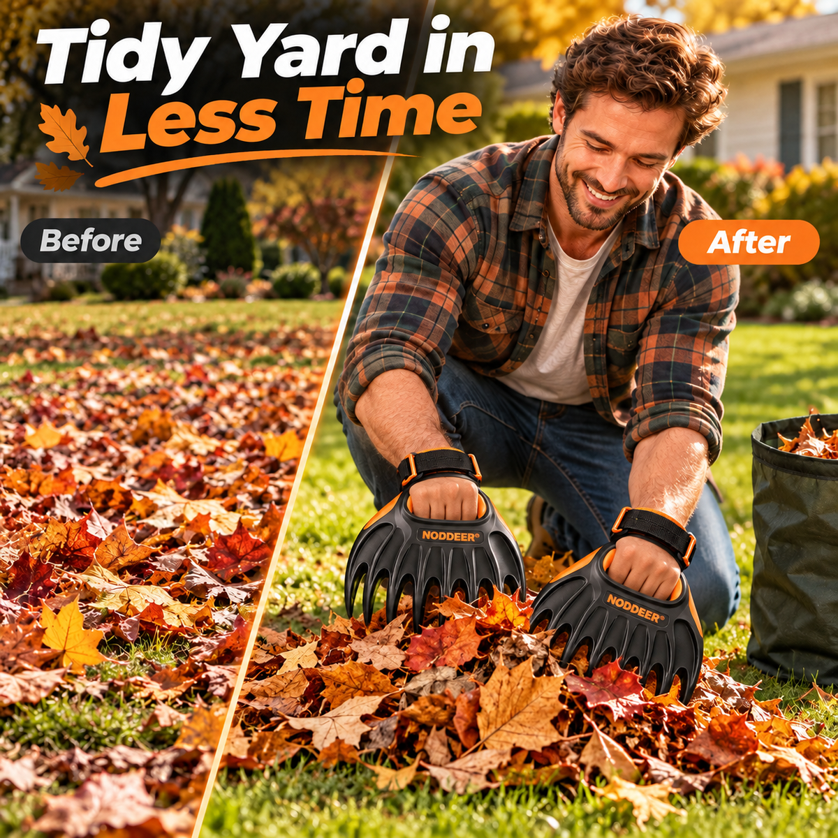 NODDEER® LeafGrab Garden Leaf & Yard Cleanup Claws